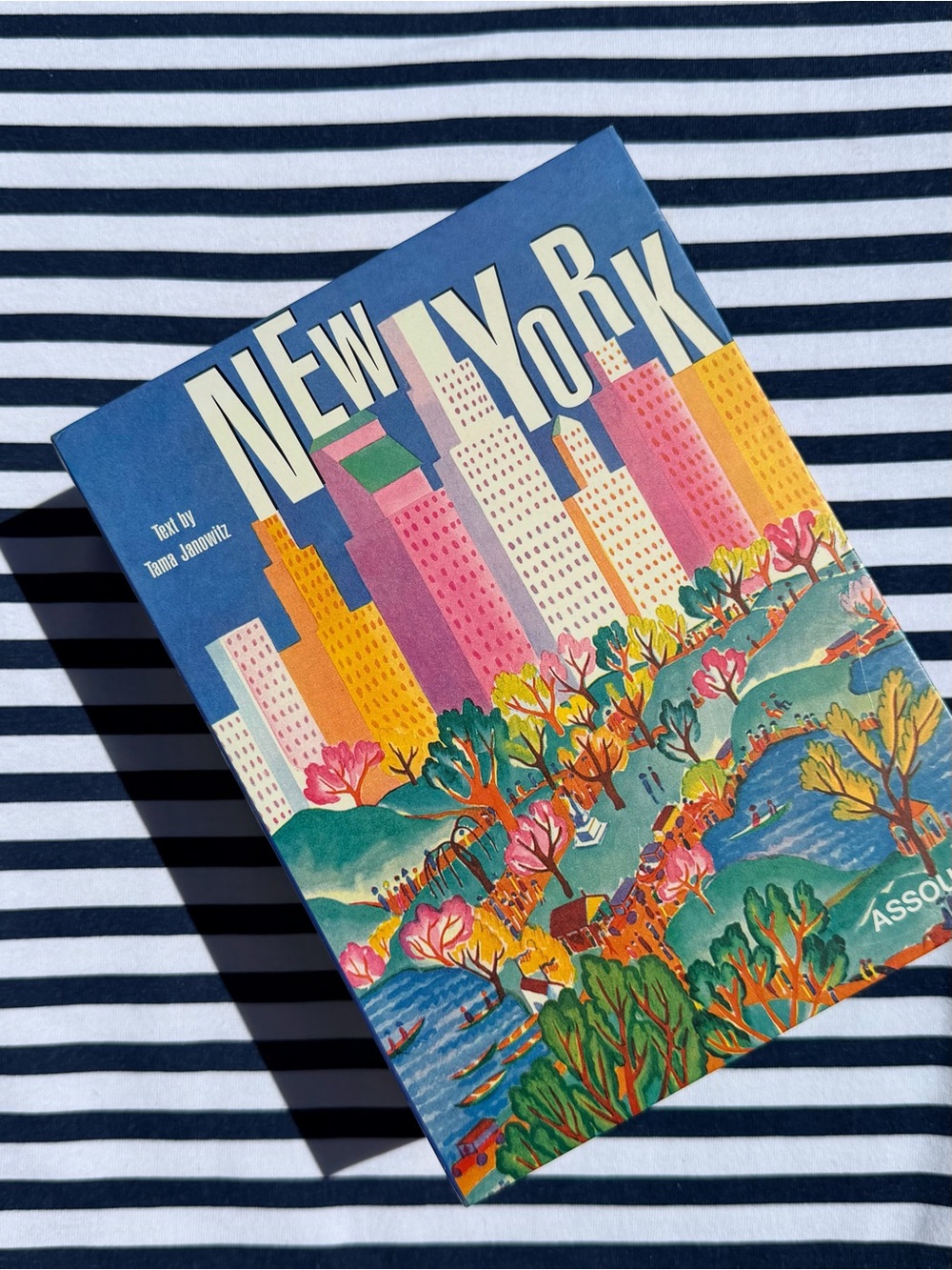 ASSOULINE NEW YORK Tama Janowitz Hardcover Book Collectible Rare 2004 Edition